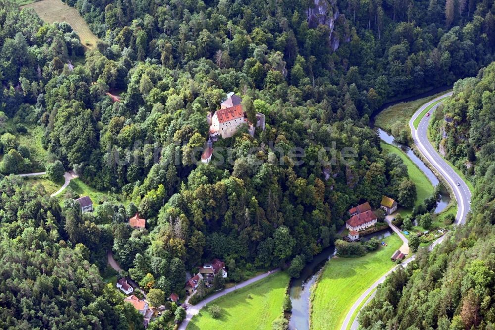 Luftbild Waischenfeld - Burg Rabeneck in Waischenfeld im Bundesland Bayern, Deutschland