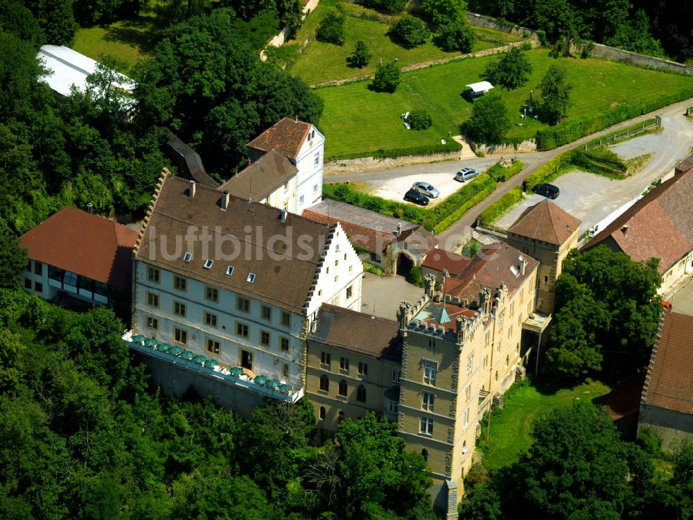 Luftbild Starzach - Burg in Starzach im Bundesland Baden-Württemberg, Deutschland