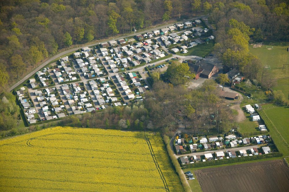 Luftbild Castrop-Rauxel - Campingplatz Castrop