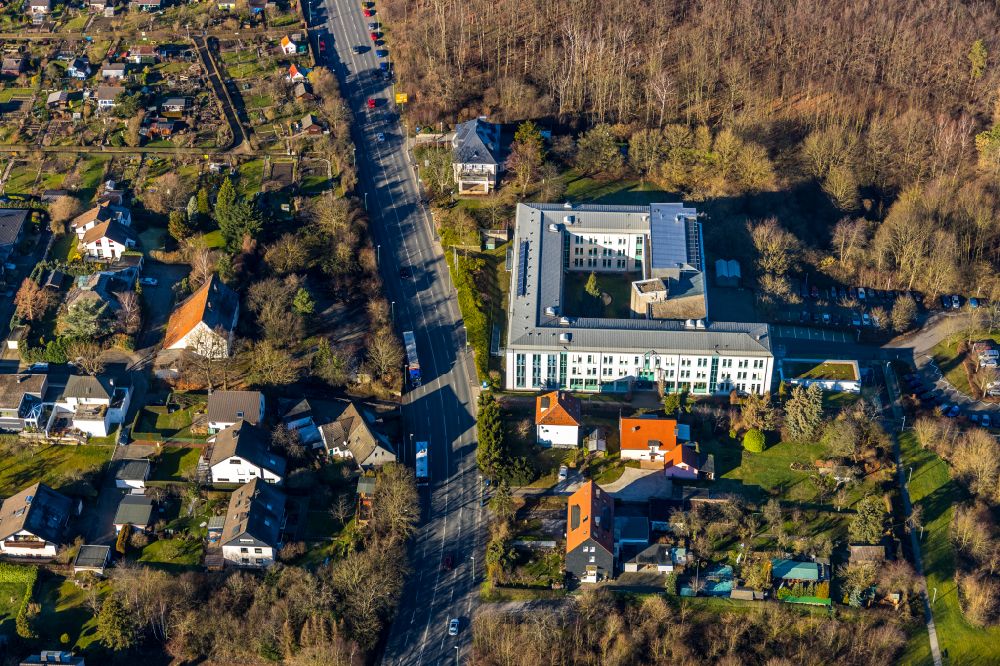 Luftbild Hagen - Campus- Gebäude der FernUniversität Hagen in Hagen im Bundesland Nordrhein-Westfalen