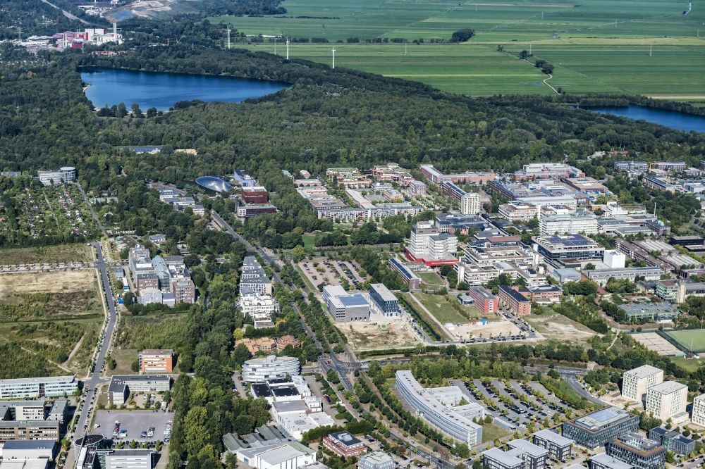 Luftbild Bremen - Campus- Gebäude der Universität Bremen im Ortsteil Lehe in Bremen, Deutschland