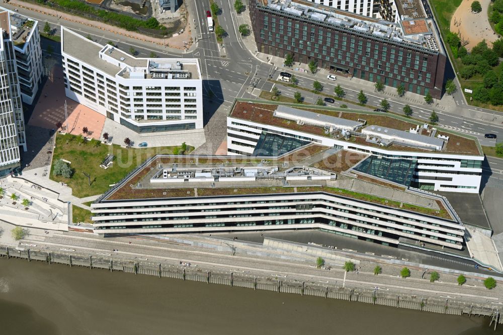 Luftbild Hamburg - Campus- Gebäude der Universität HafenCity Universität Hamburg in Hamburg, Deutschland