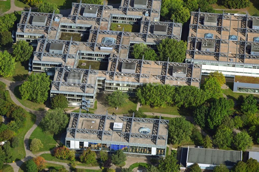 Luftbild Hamburg - Campus- Gebäude der Universität der Helmut-Schmidt-Universität der Bundeswehr Hamburg in Hamburg, Deutschland