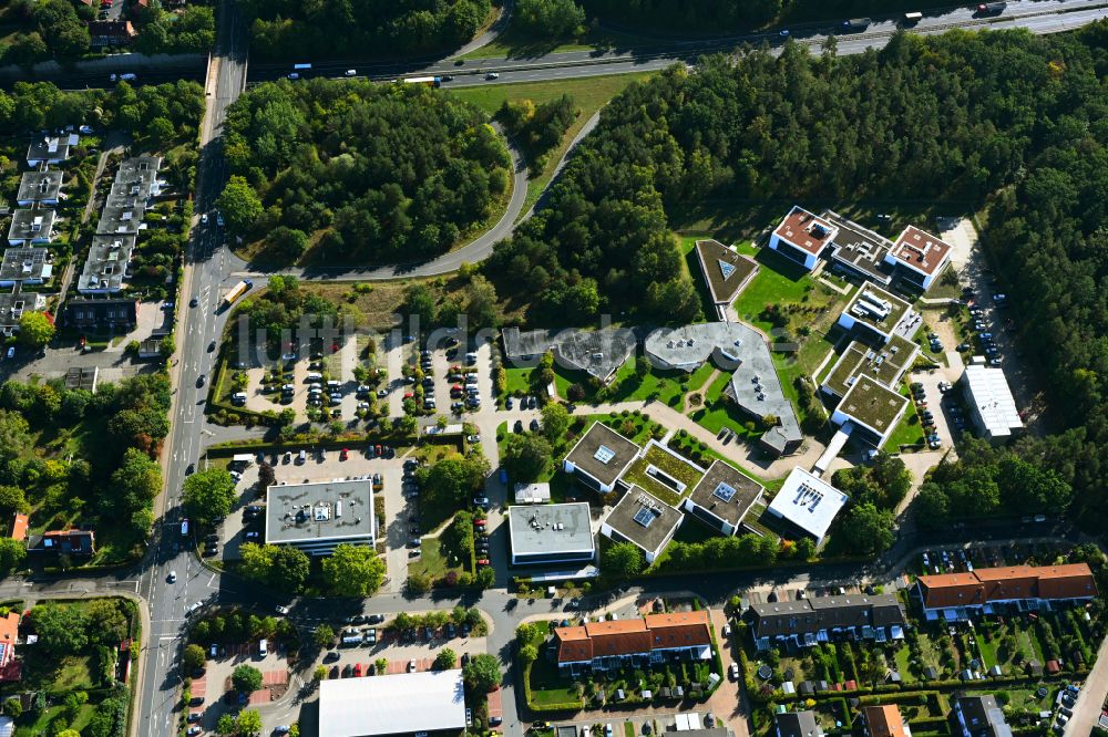Luftbild Lüneburg - Campus- Gelände der Werum Software & Systems AG in Lüneburg im Bundesland Niedersachsen, Deutschland