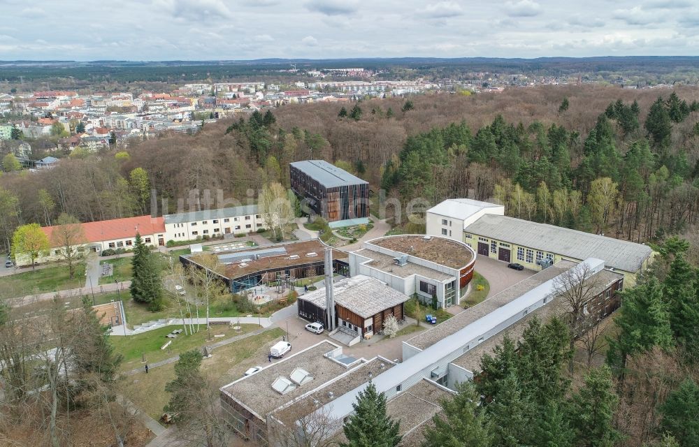 Luftbild Eberswalde - Campus der Hochschule für nachhaltige Entwicklung (HNEE) in Eberswalde im Bundesland Brandenburg, Deutschland