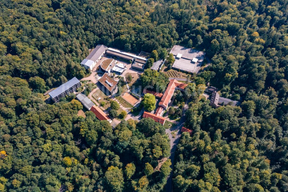 Luftaufnahme Eberswalde - Campus der Hochschule für nachhaltige Entwicklung (HNEE) in Eberswalde im Bundesland Brandenburg, Deutschland