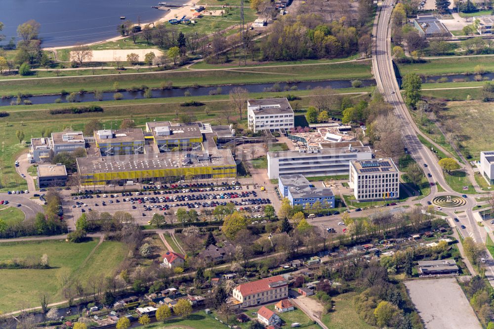 Offenburg aus der Vogelperspektive: Campus der Hochschule Offenburg in Offenburg im Bundesland Baden-Württemberg, Deutschland