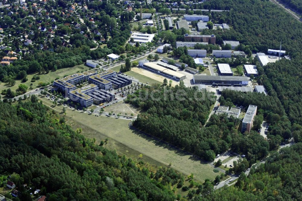 Luftaufnahme Berlin - Campus des Innovationspark Wuhlheide ( IPW ) in Berlin - Köpenick
