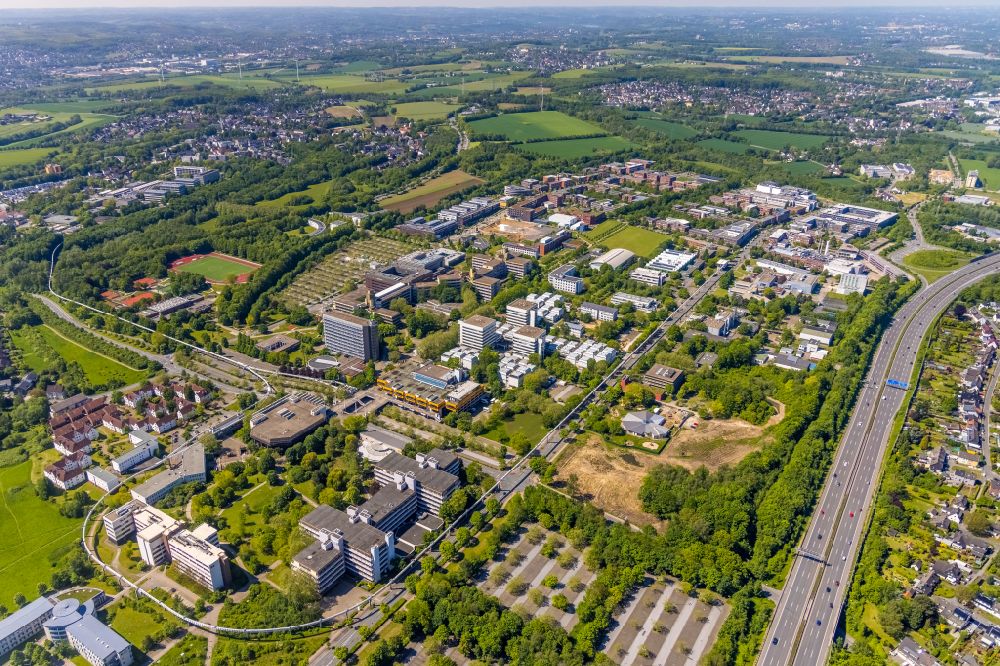 Luftaufnahme Dortmund - Campus Nord der Technischen Universität in Dortmund im Bundesland Nordrhein-Westfalen, Deutschland