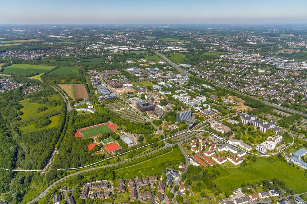 Luftbild Dortmund - Campus Nord der Technischen Universität in Dortmund im Bundesland Nordrhein-Westfalen, Deutschland