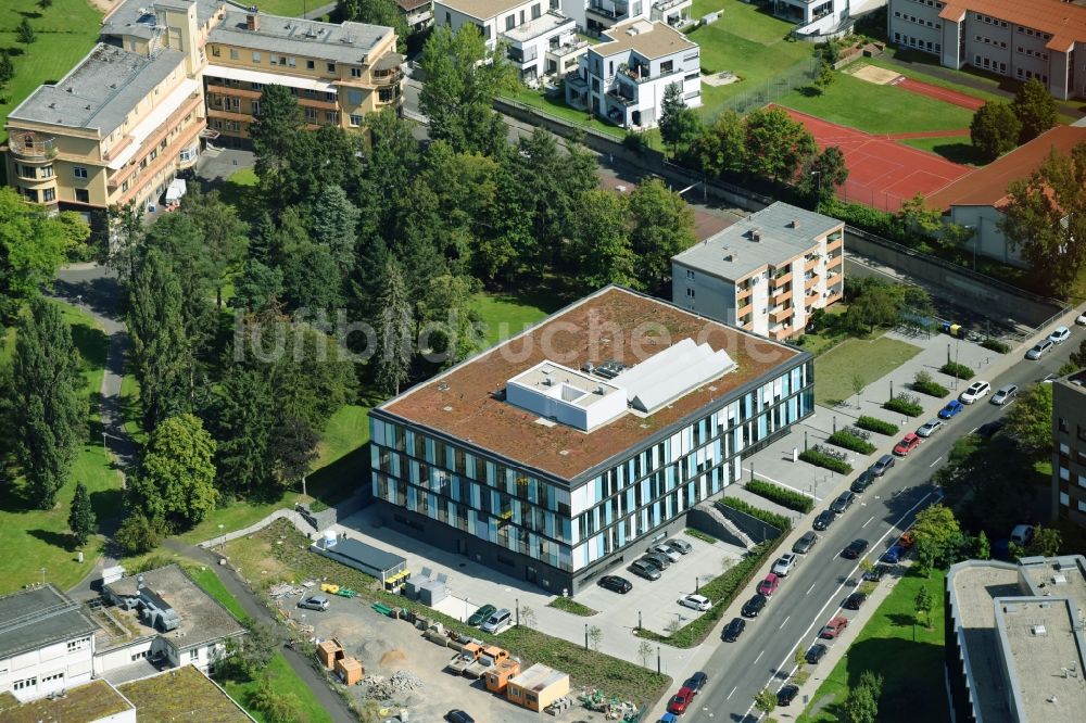 Luftaufnahme Gießen - Campus- Universitäts- Bereich Forschungsgebäude Medizin in Gießen im Bundesland Hessen, Deutschland