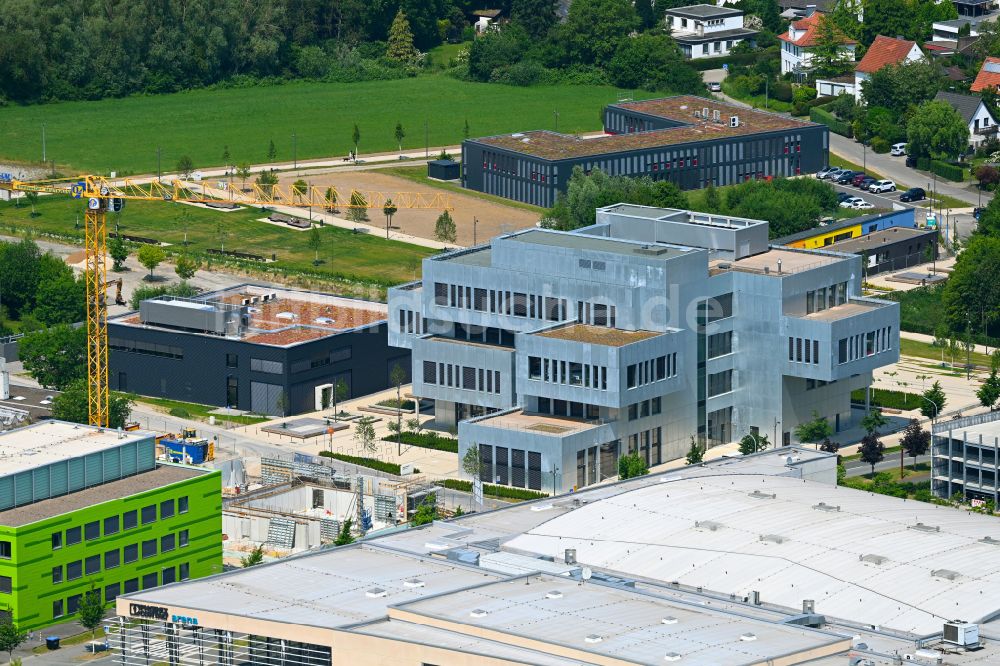 Lemgo von oben - Campus- Universitäts- Bereich InnovationSPIN in Lemgo im Bundesland Nordrhein-Westfalen, Deutschland