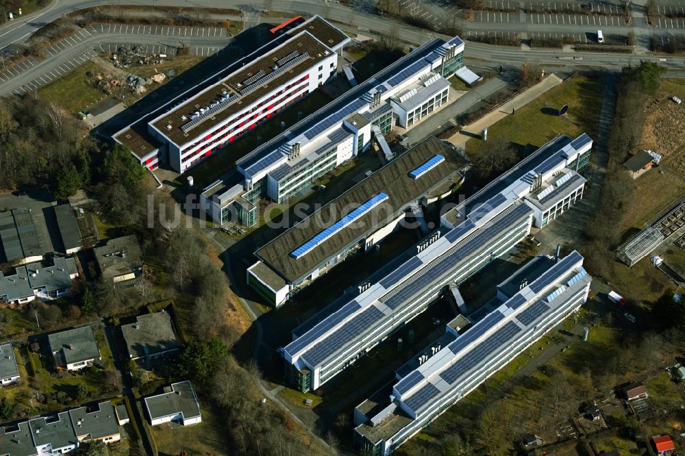 Luftbild Bayreuth - Campus- Universitäts- Gebäude mehrerer Fachbereiche im Ortsteil Frankengut in Bayreuth im Bundesland Bayern, Deutschland
