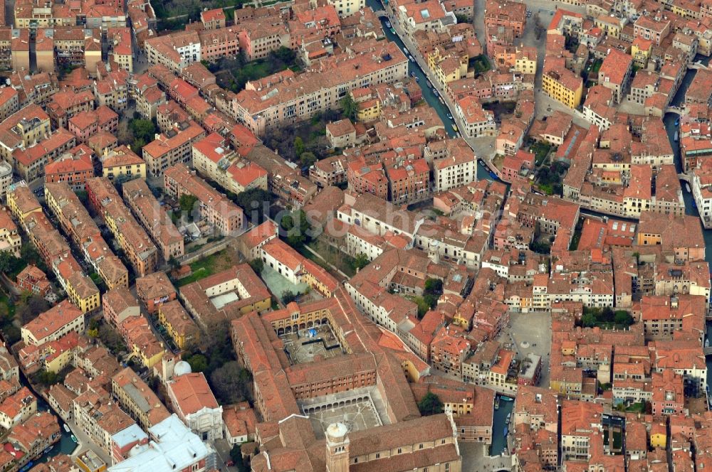 Luftbild Venedig - Centro Storico von Venedig in der gleichnamigen Provinz in Italien