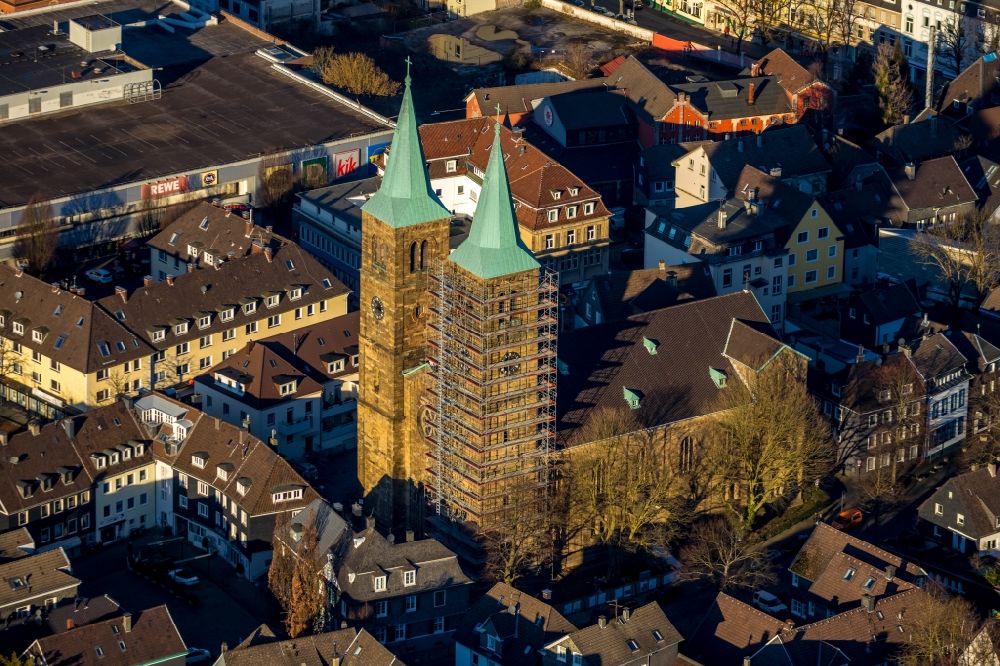Luftaufnahme Schwelm - Christuskirche in Schwelm im Bundesland Nordrhein-Westfalen