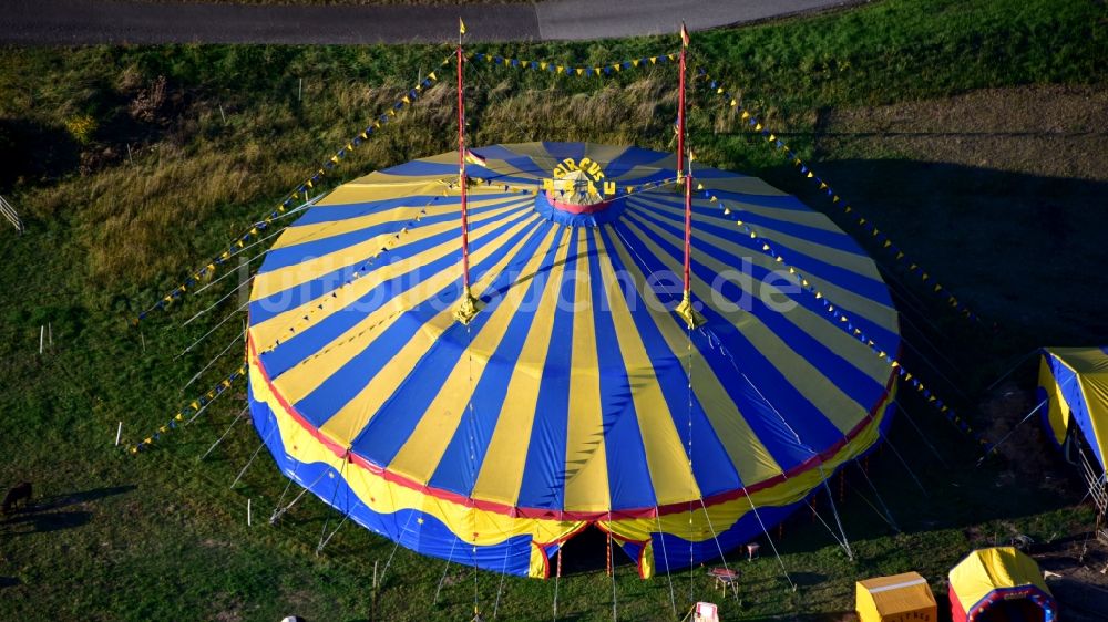 Luftbild Vettelschoß - Circus Balu im Bundesland Rheinland-Pfalz, Deutschland