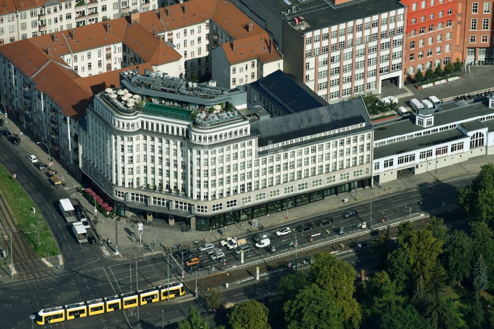 Berlin aus der Vogelperspektive: Club-Hotel Soho House Berlin- Mitte