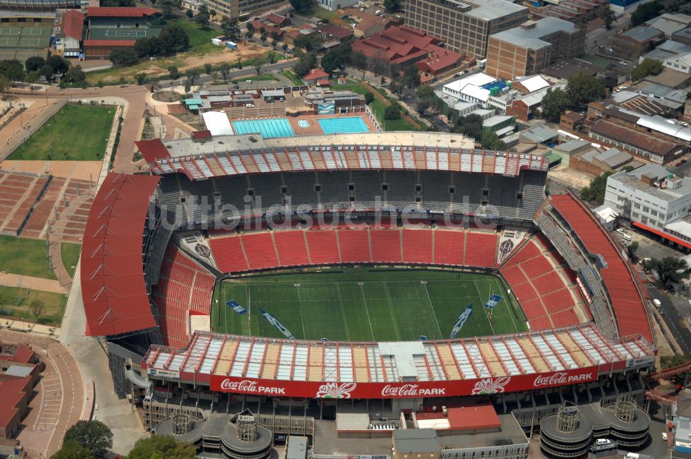 Luftbild Johannesburg - Coca-Cola Park Stadion / Stadium Johannesburg Südafrika / South Africa