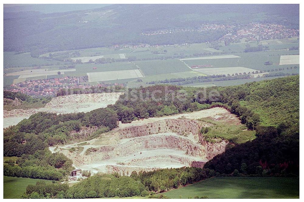 Luftaufnahme Coppenbrügge - Coppenbrügge Steinbruchanlage