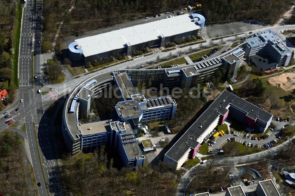 Luftbild Nürnberg - Das Air Campus Conference Center im Ortsteil Schafhof in Nürnberg im Bundesland Bayern, Deutschland
