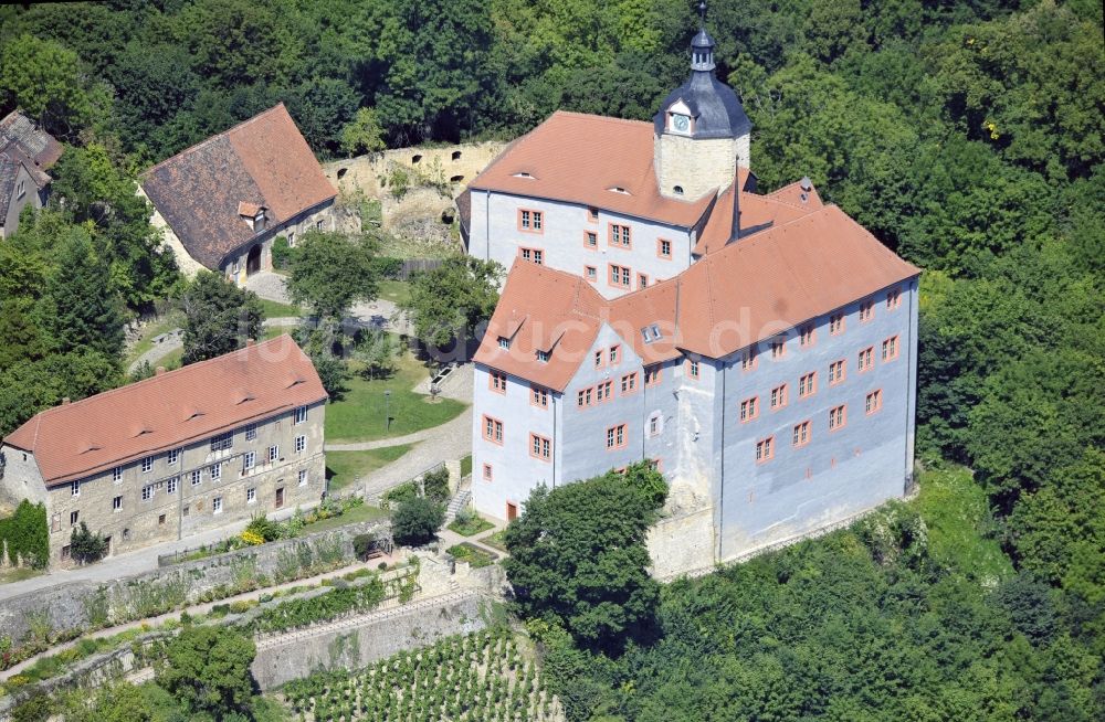 Luftbild Dornburg-Camburg - Das Alte Schloss in Dornburg-Camburg im Bundesland Thüringen