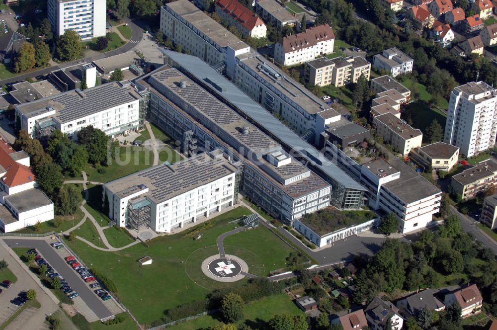 Bad Mergentheim von oben - Das Caritas-Krankenhaus Bad Mergentheim