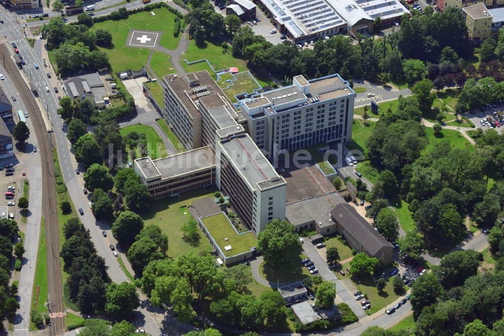 Dortmund von oben - Das Klinikzentrum Nord des Klinikum Dortmund in Dortmund im Bundesland Nordrhein-Westfalen
