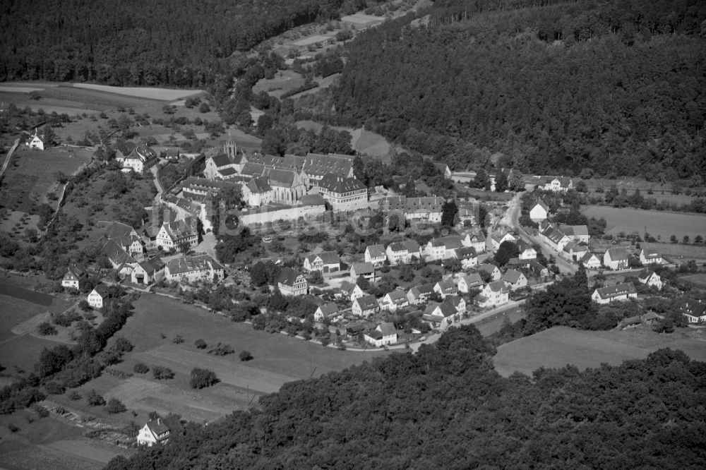 Tübingen aus der Vogelperspektive: Das Kloster Bebenhausen in Tübingen im Bundesland Baden-Württemberg