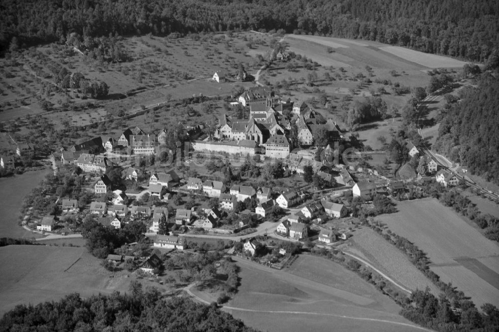 Luftaufnahme Tübingen - Das Kloster Bebenhausen in Tübingen im Bundesland Baden-Württemberg