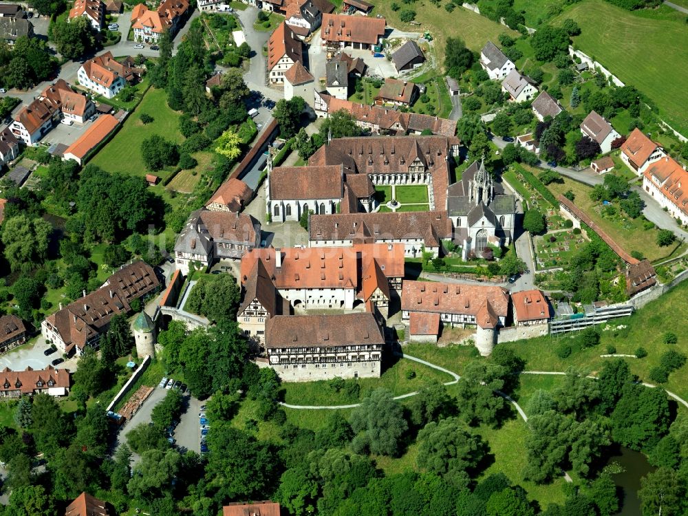 Luftaufnahme Tübingen - Das Kloster Bebenhausen in Thübingen im Bundesland Baden-Württemberg