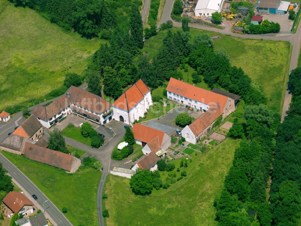 Luftbild Bolanden - Das Kloster Bolanden im Bundesland Rheinland-Pfalz