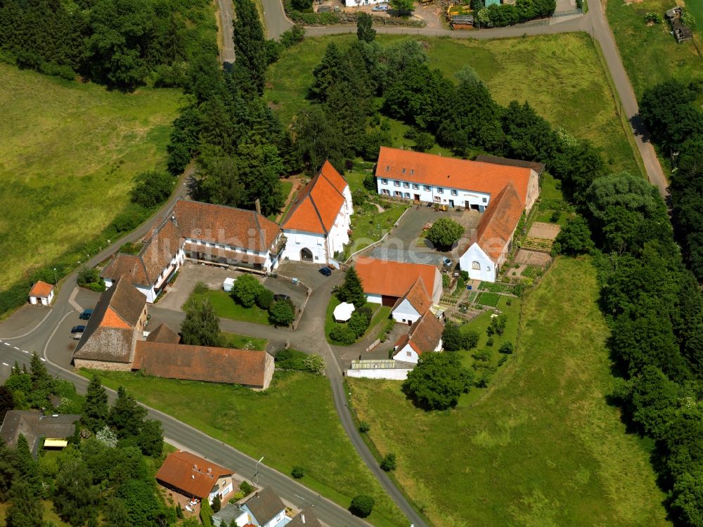 Luftaufnahme Bolanden - Das Kloster Bolanden im Bundesland Rheinland-Pfalz