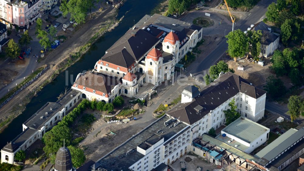 Luftaufnahme Bad Neuenahr-Ahrweiler - Das Kurhaus in Bad Neuenahr-Ahrweiler im Bundesland Rheinland-Pfalz, Deutschland