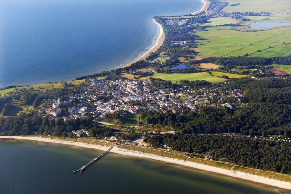 Luftbild Göhren - Das Ostseebad Göhren auf der Insel Rügen in Mecklenburg-Vorpommern