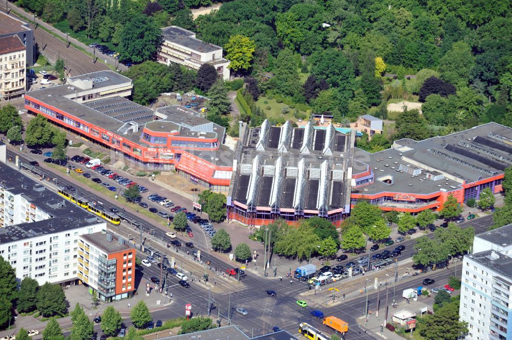 Berlin Friedrichshain von oben - Das Sport- und Erholungszentrum SEZ in Berlin