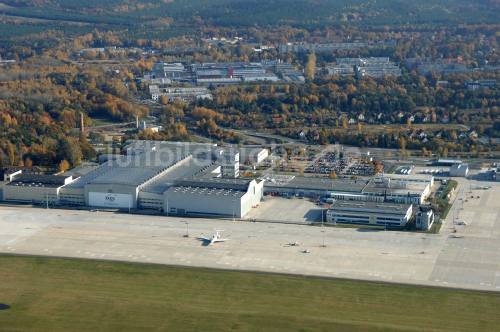 Luftaufnahme Dresden - Der Dresdener Flughafen