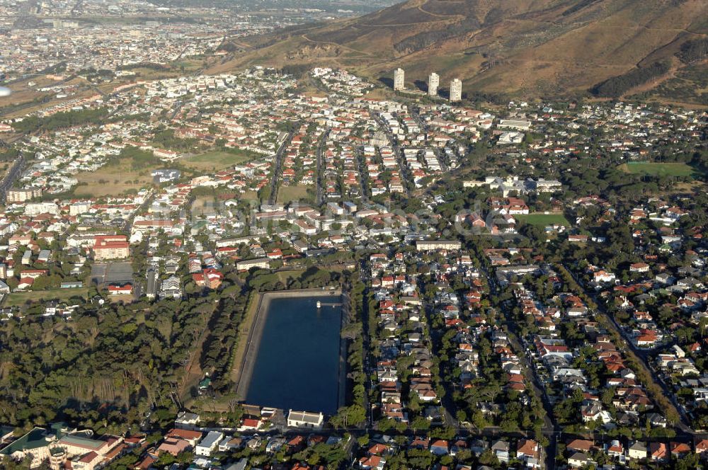 Luftbild Kapstadt - Der Molteno Damm in Kapstadt