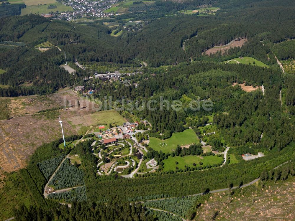 Luftbild Kirchhundem - Der Panorama Park in Kirchhundem im Bundesland Nordrhein-Westfalen