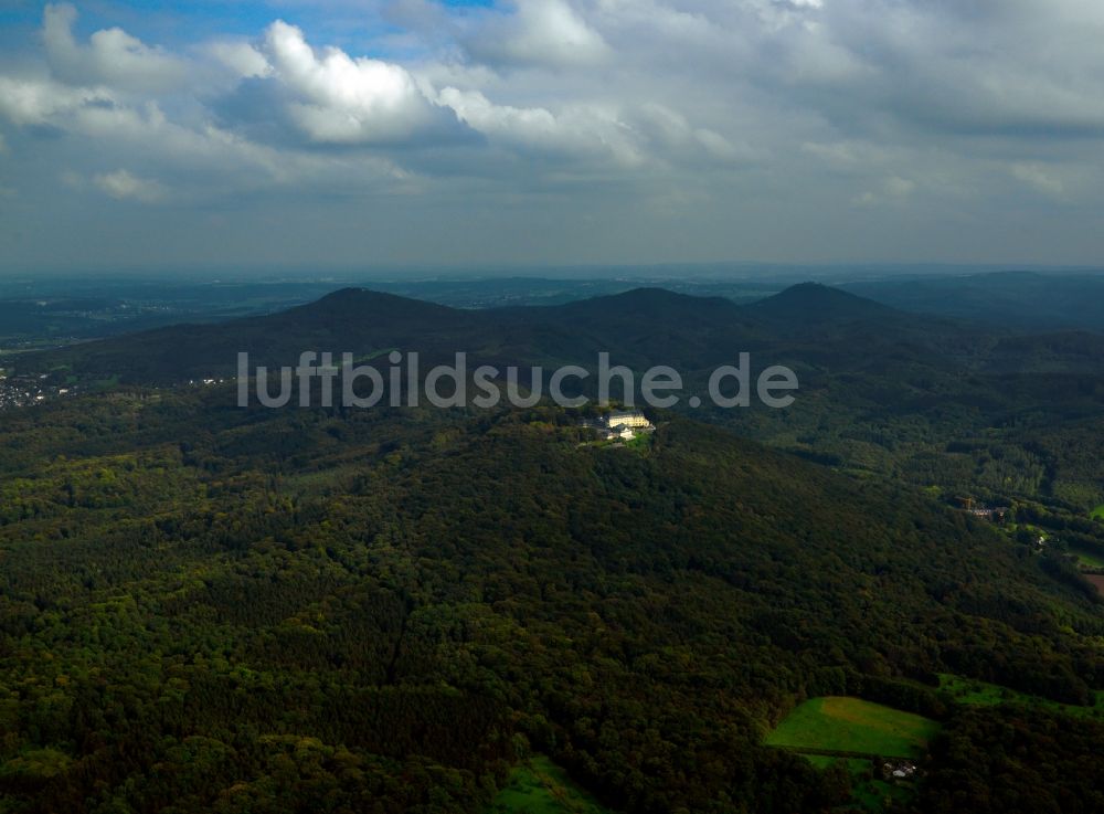 Luftbild Königswinter - Der Petersberg im Siebengebirge im Bundesland Nordrhein-Westfalen