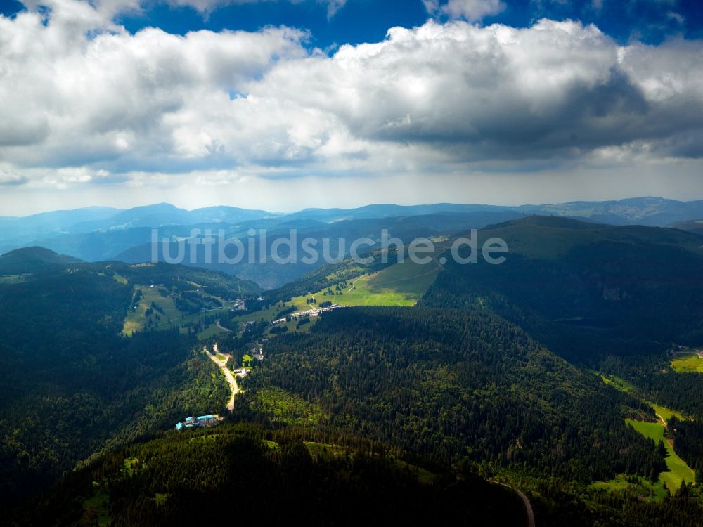 Luftbild Münstertal - Der Schwarzwald in der Gemeinde Münstertal im Bundesland Baden-Württemberg