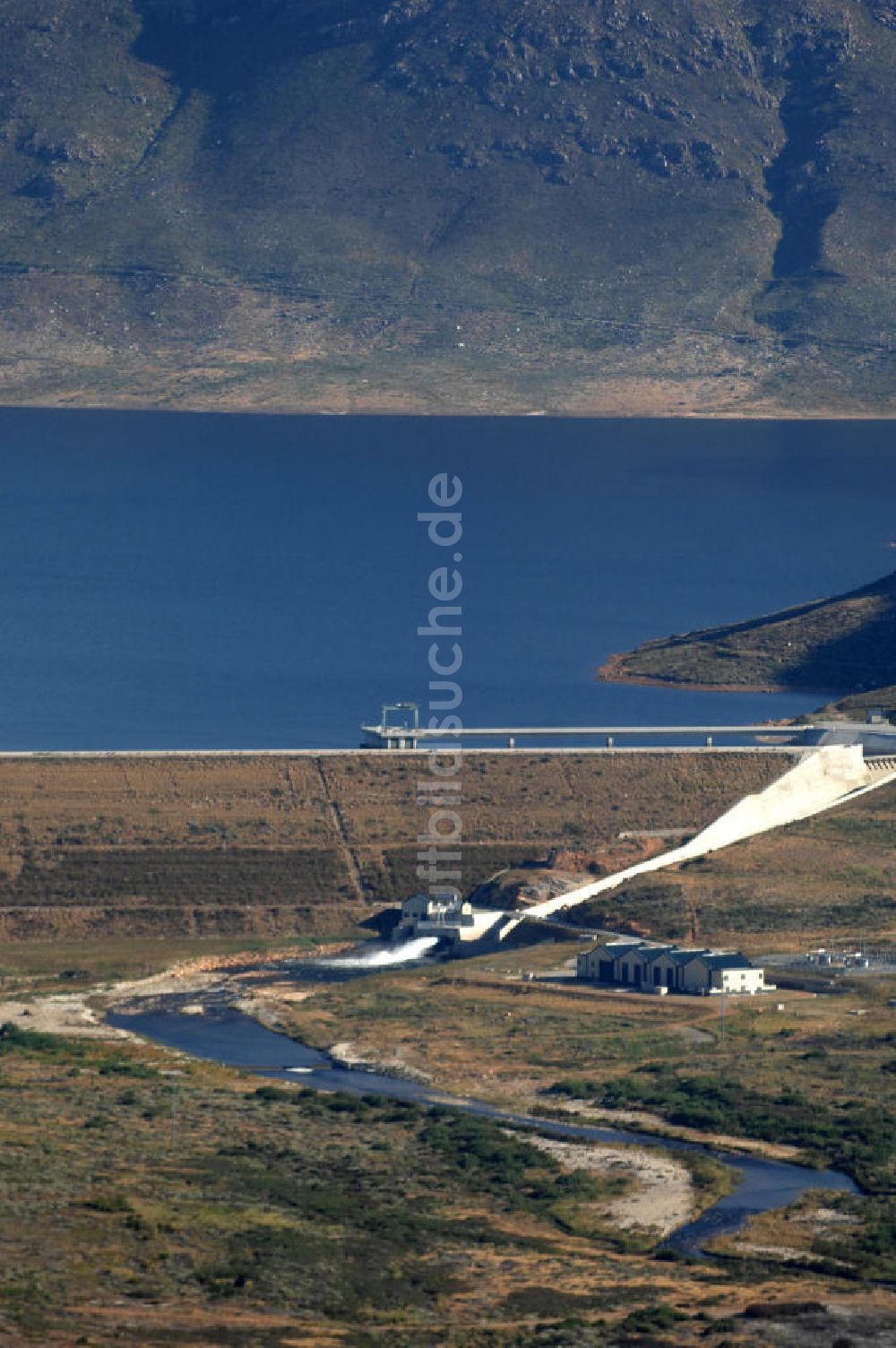 Luftbild KAPSTADT - Der Wemmershoek Damm östlich von Kapstadt