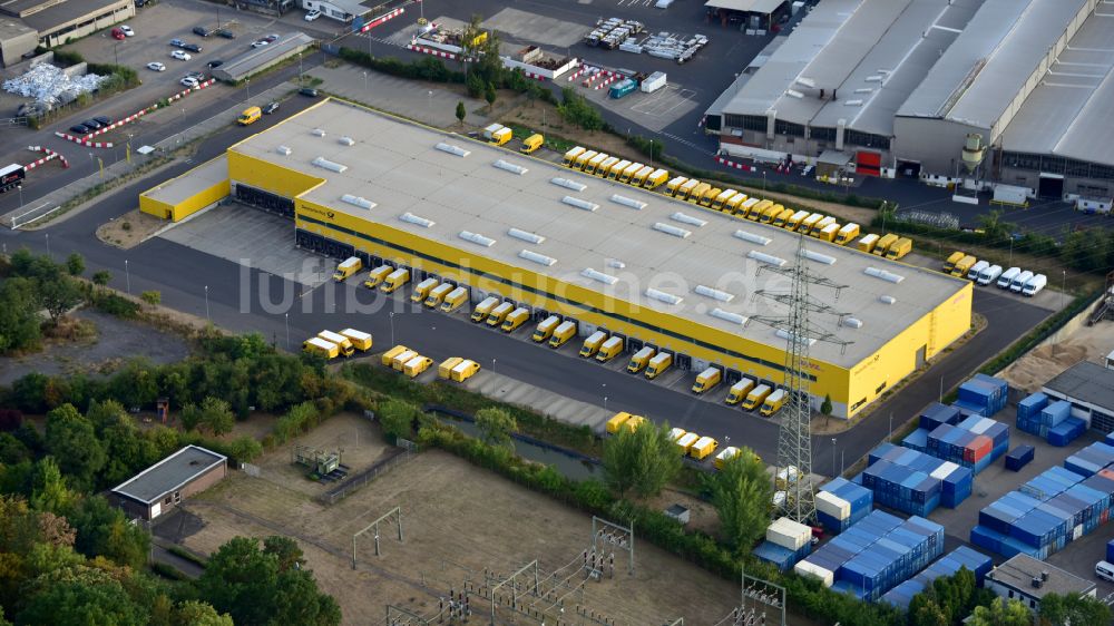 Luftbild Bonn - Deutsche Post Niederlassung Bonn, DHL Zustellbasis im Bundesland Nordrhein-Westfalen, Deutschland