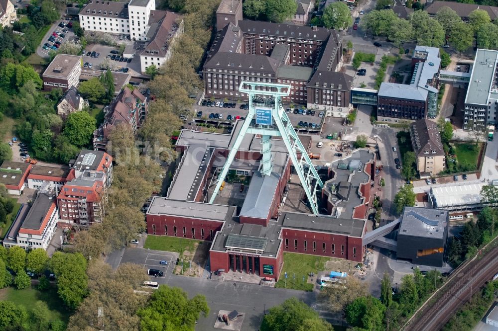 Luftaufnahme Bochum - Deutsches Bergbau-Museum in Bochum im Bundesland Nordrhein-Westfalen