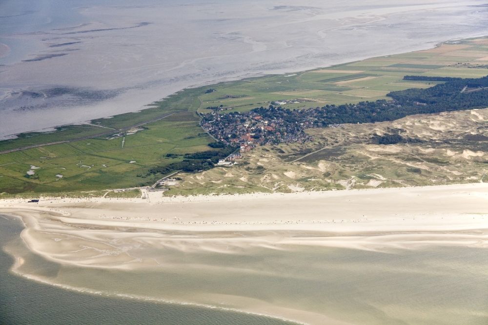 Luftbild Amrum - Die Nordfriesische Insel Amrum im Bundesland Schleswig-Holstein