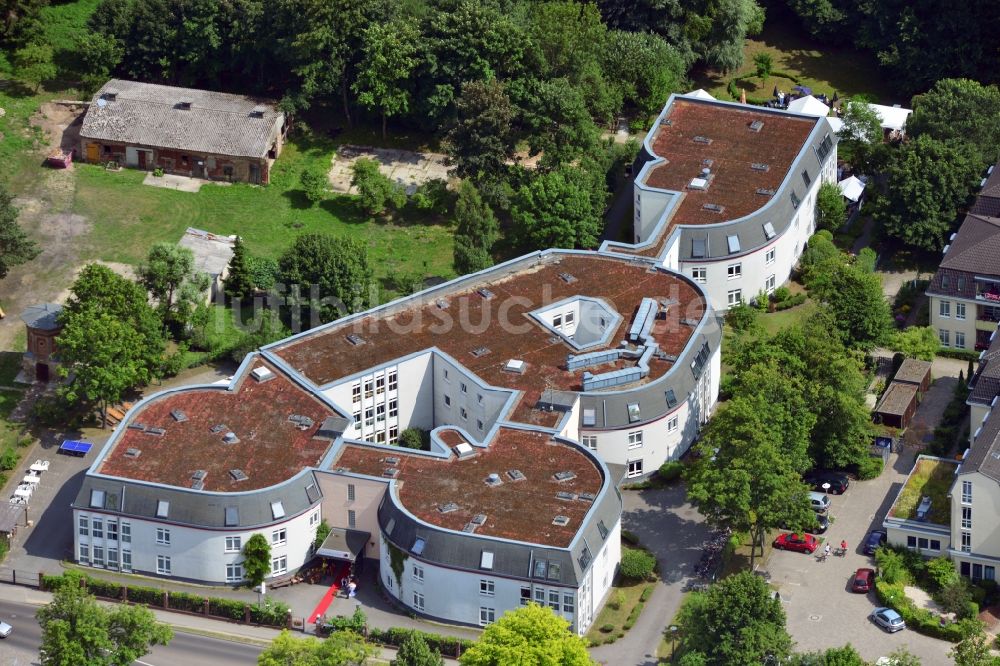 Luftaufnahme Vogelsdorf - Die Pflegewohnanlage Katharinenhof in Vogelsdorf im Bundesland Brandenburg