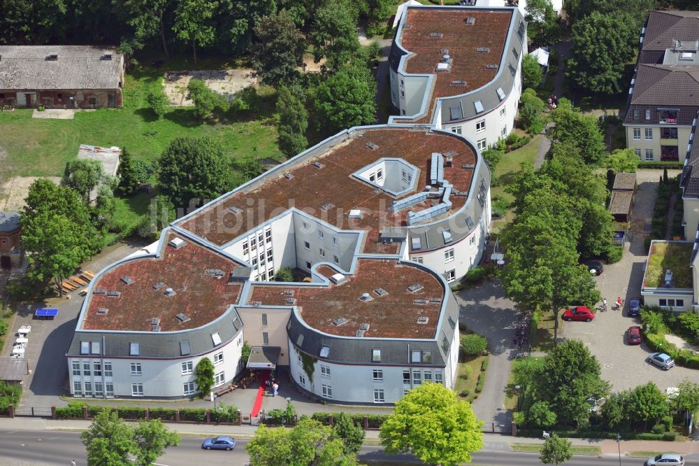 Vogelsdorf aus der Vogelperspektive: Die Pflegewohnanlage Katharinenhof in Vogelsdorf im Bundesland Brandenburg
