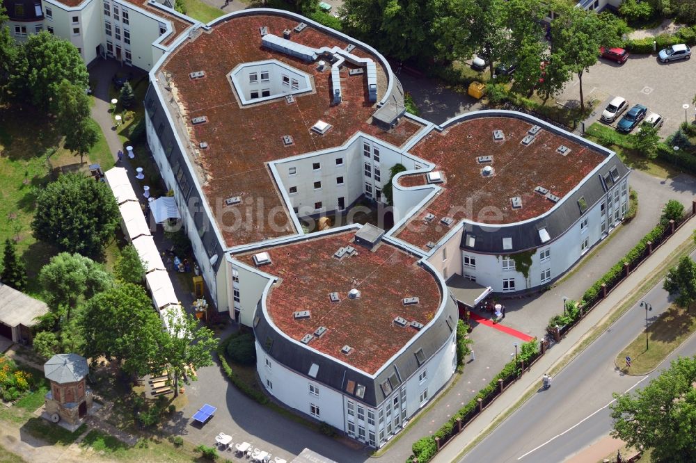 Luftbild Vogelsdorf - Die Pflegewohnanlage Katharinenhof in Vogelsdorf im Bundesland Brandenburg