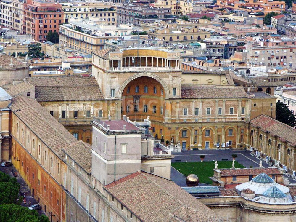 Luftbild Vatikanstadt - Die Vatikanischen Museen