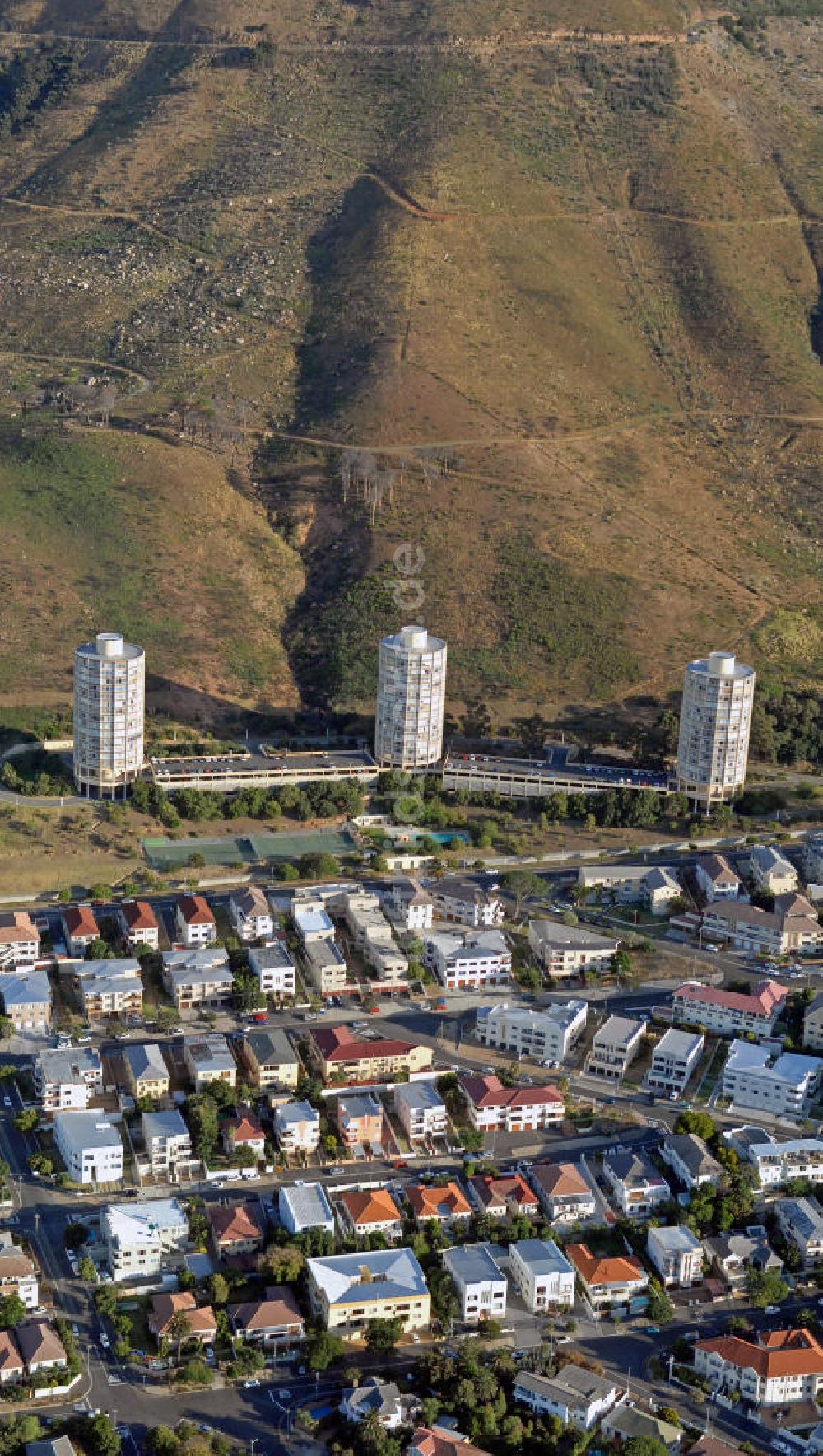 Luftaufnahme Kapstadt - Disa Park Towers Kapstadt