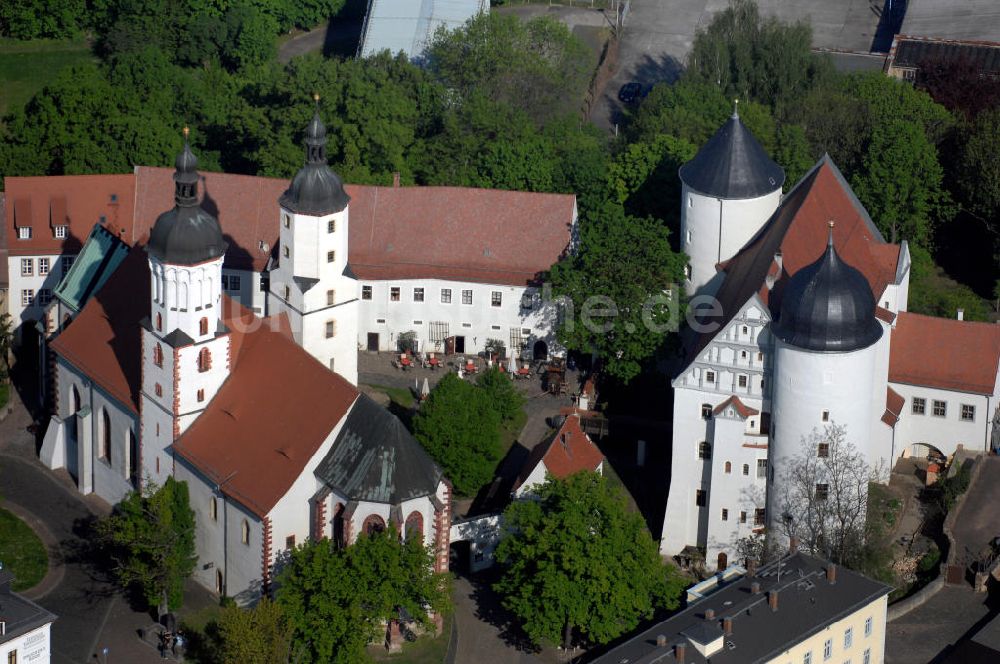 Luftbild Wurzen - Dom St. Marien in Wurzen